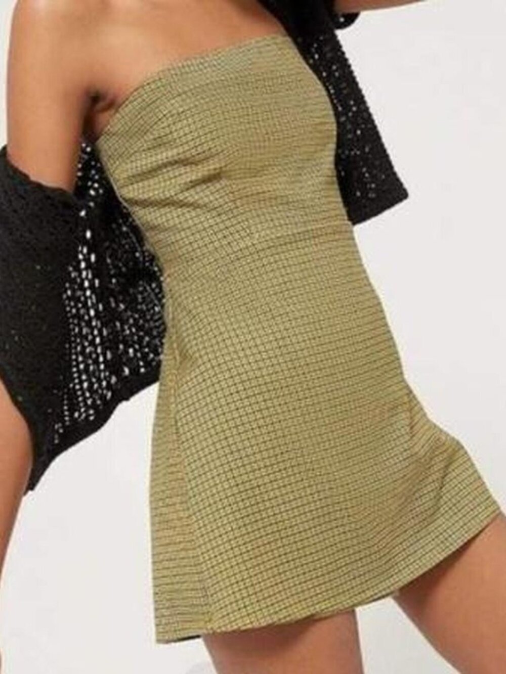 Green and yellow Urban Outfitters romper size small